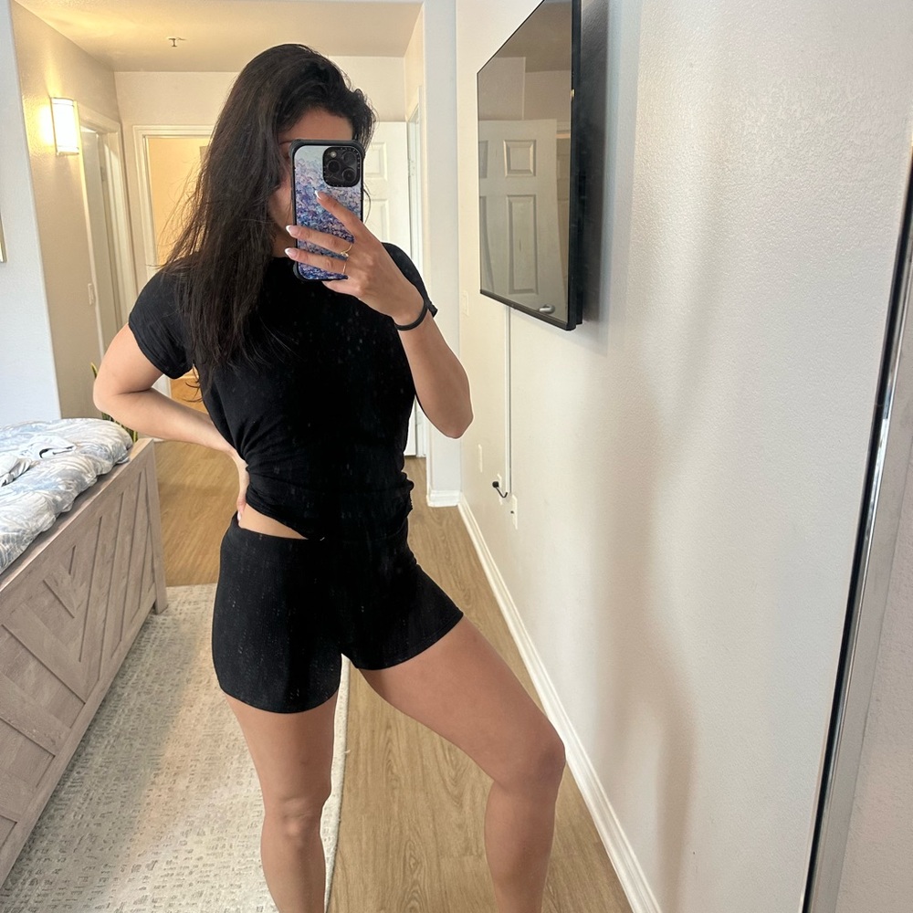 Talentless Black Shorts
